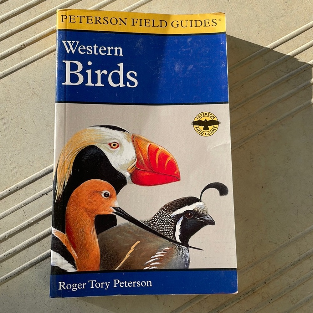 4 for $20 - Book - western birds by Peterson field guides